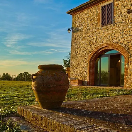 Villa Podere Viepri - In Esclusiva Nei Colli Senesi Con Vasca Idromassaggio Serre Di Rapolano