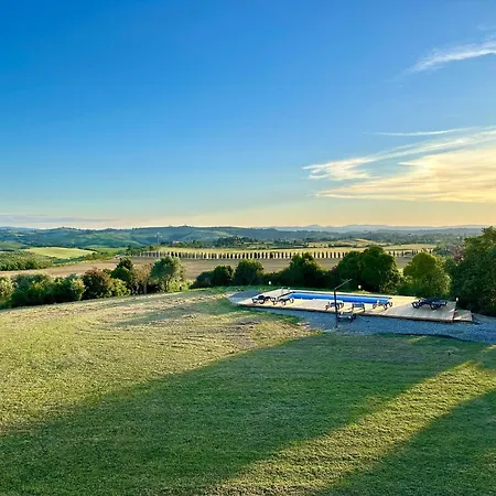 Villa Podere Viepri - In Esclusiva Nei Colli Senesi Con Vasca Idromassaggio Serre Di Rapolano